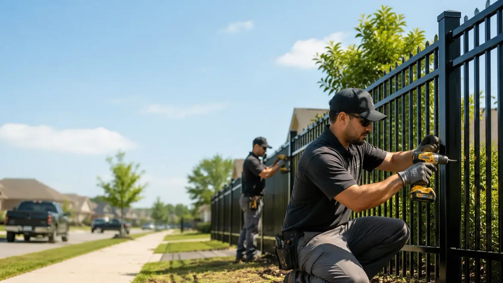 Metal Fence Installation in Belle Vernon, PA